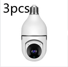 WiFi Security Camera 1080P Bulb - 4X Zoom E27