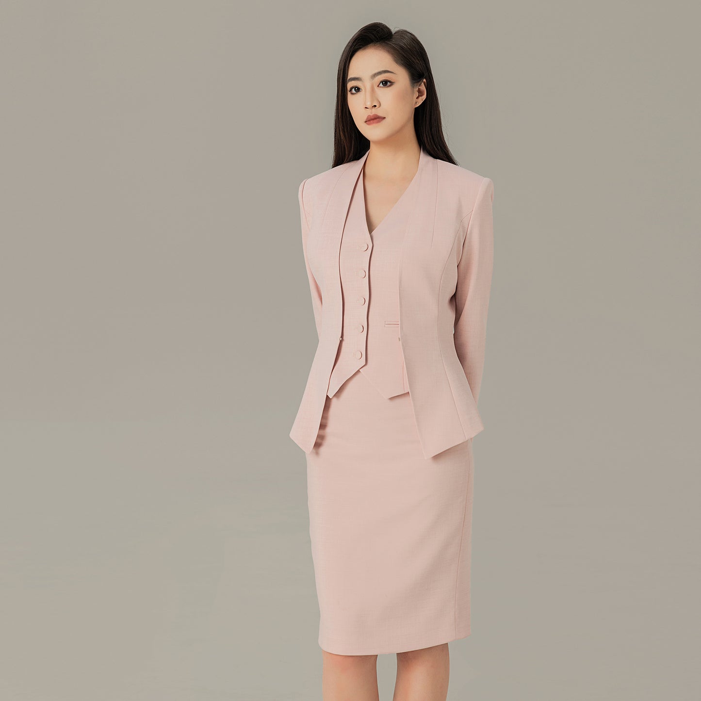 Professional Suit Jacket Dress Cropped Pants Women's Suit