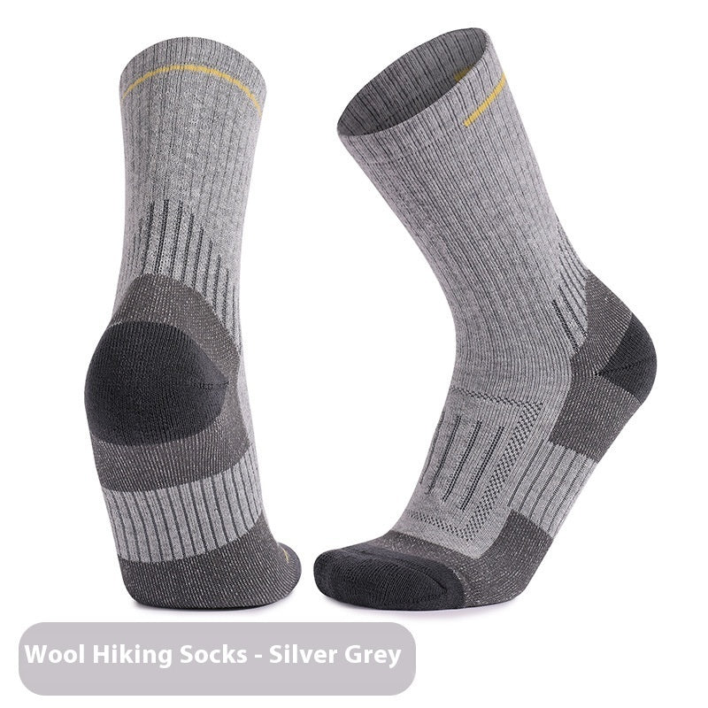 Men's And Women's Warm Wool Knee-high Sports Socks