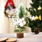 Simple Mini Christmas Decoration Window Small Tree Photography Props
