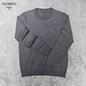 Men's Round Neck Knitted Business Casual Sweater