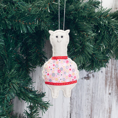 Creative Christmas Tree Alpaca Suit Pendant Home Decoration