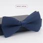Men's Solid Color Formal Wear Wedding Business Casual Groom Groomsman Bow Tie
