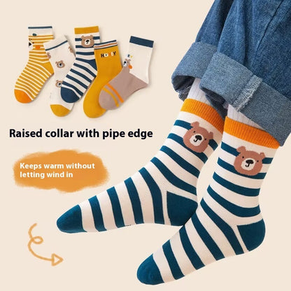 Mid-calf All-match Socks For Boys And Girls