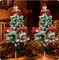 Solar-powered Christmas Cedar Tree Lights For Outdoor Lawn Decoration