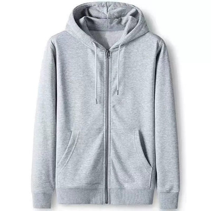 Autumn And Winter Sweater Hoodie Men's Solid Color Top