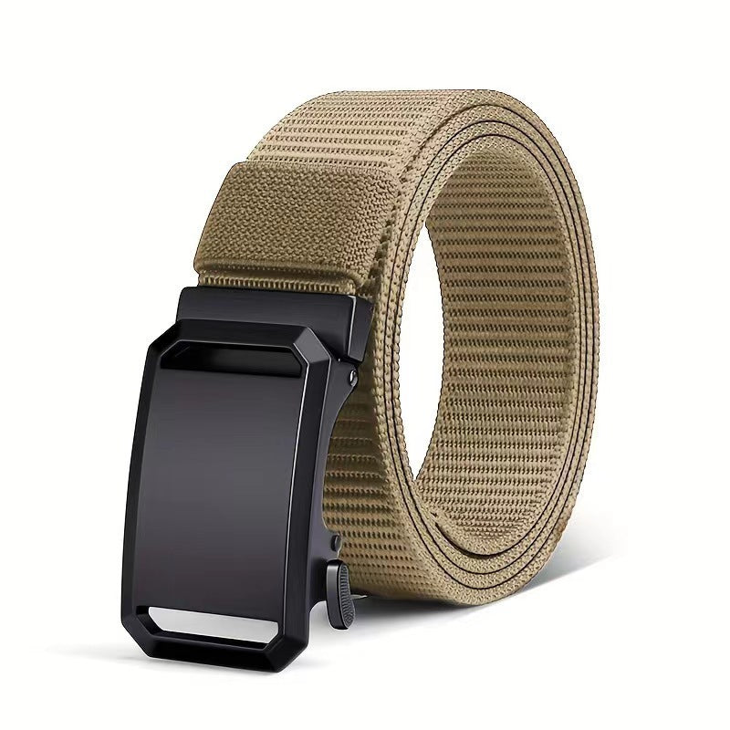 Military Training Belt Universal For Boys And Girls Spring And Summer Wear-resistant Lengthened High School And College Student Camouflage Monochrome Buckle Belt Wholesale