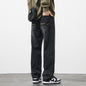 Retro Nostalgic Straight Jeans For Men