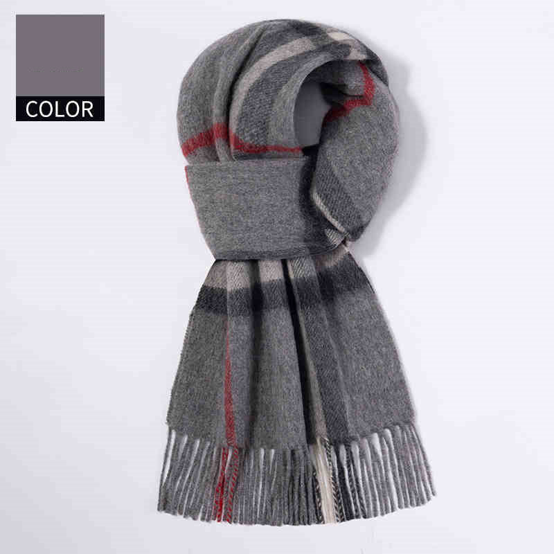 Winter New Men's Cashmere Scarf