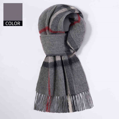 Winter New Men's Cashmere Scarf