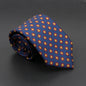 Super Soft Bohemian Silk Ties Men's Fashion 75mm Necktie